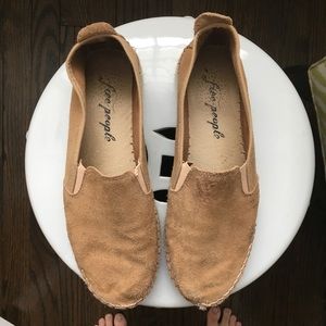 Free people tan espadrilles